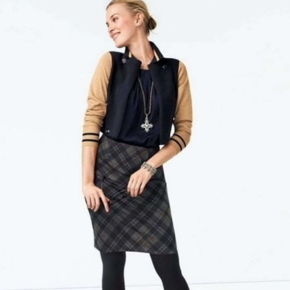 CAbi 3703 Turn Back‎ Color-block Cardigan Size Medium - Picture 3 of 11